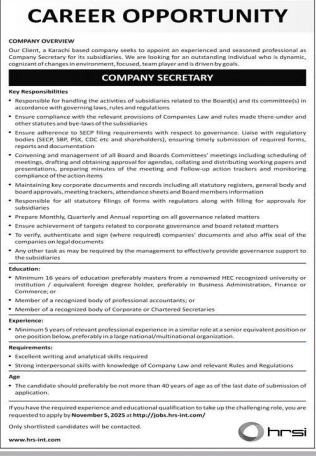 HRSI  Jobs 2025