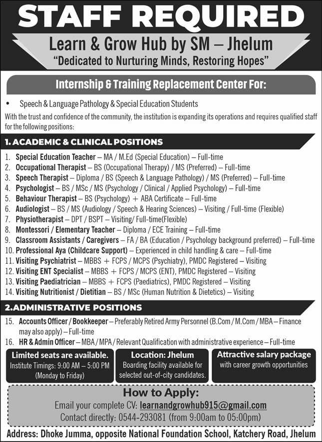 Learn and grow hub by SM Jobs 2025
