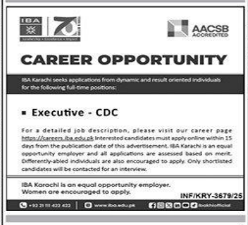 AACSB Jobs 2025