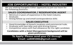 Hotel industry Jobs 2025