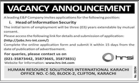 Hrsi Jobs 2025