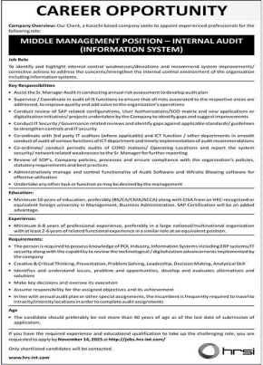 Hrsi Jobs 2025