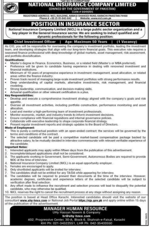 National insurance company Jobs 2025