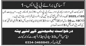 Quetta cantonment Jobs 2025
