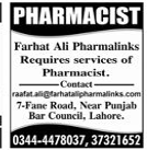 Farhat ali pharmalinks Jobs 2025