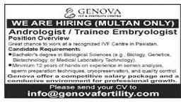 GENOVA company jobs 2025