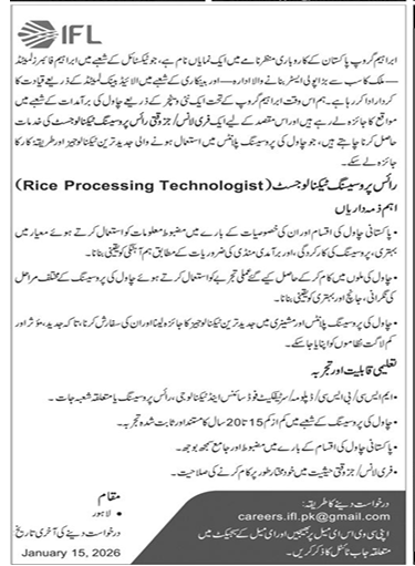 IFL company  Jobs 2025