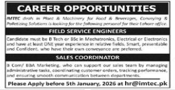 IMTEC Jobs 2025