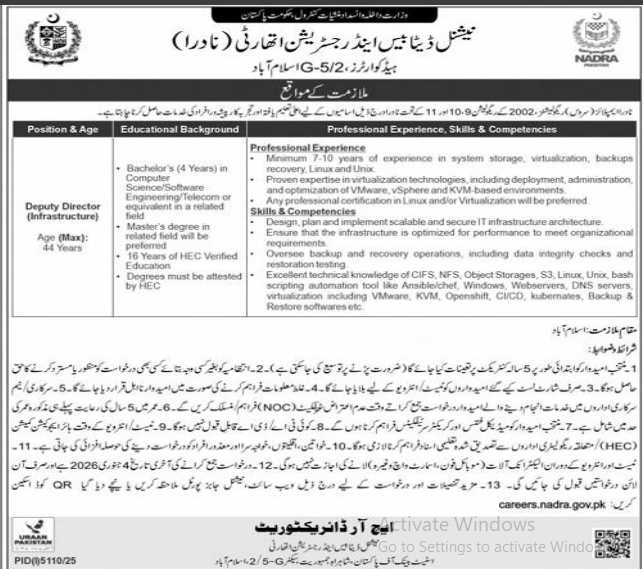 National data base and registration Jobs 2025