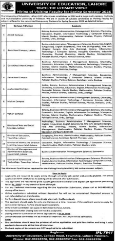 University of education  Jobs 2025