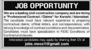 Civil construction company    jobs 2026