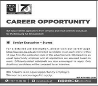 IBA karachi jobs 2026