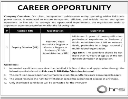 HRSI Company Jobs 2026