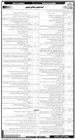 Department of admission jobs 2026