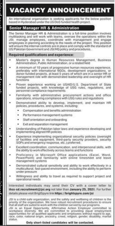 An international organization  jobs 2026