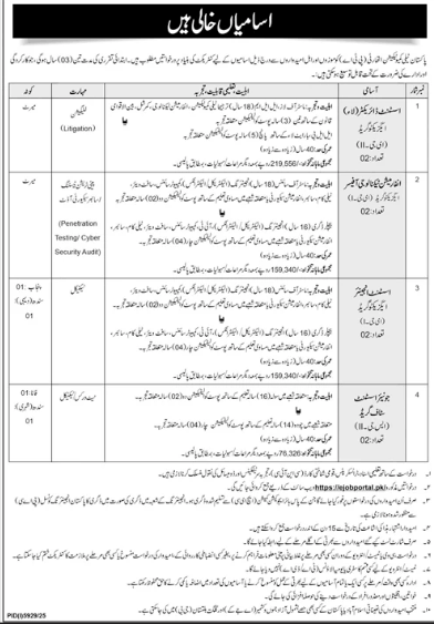 Pakistan neely commutation taxation authority   job  2026