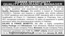 Himmel pharmaceutical PVT LTD  jobs 2026