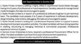 Razite private limited jobs 2026