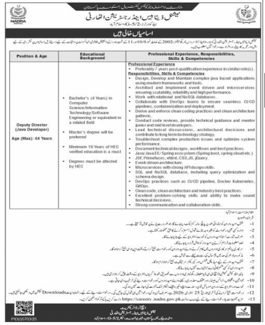 National database and registration authority jobs 2026