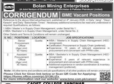 Bolan mining enterprise  jobs 2026