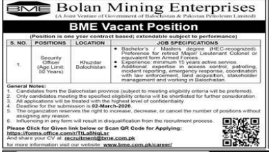 Bolan mining enterprises jobs 2026