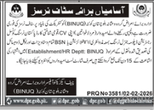 A hospital (BINUQ)    jobs 2026