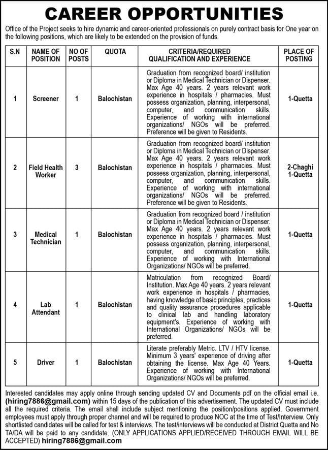 Office of the project Jobs 2026
