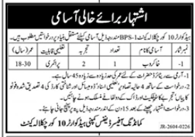 Commanding officer , defense committee headquarters , 10 chaklal cantt  Jobs 2026