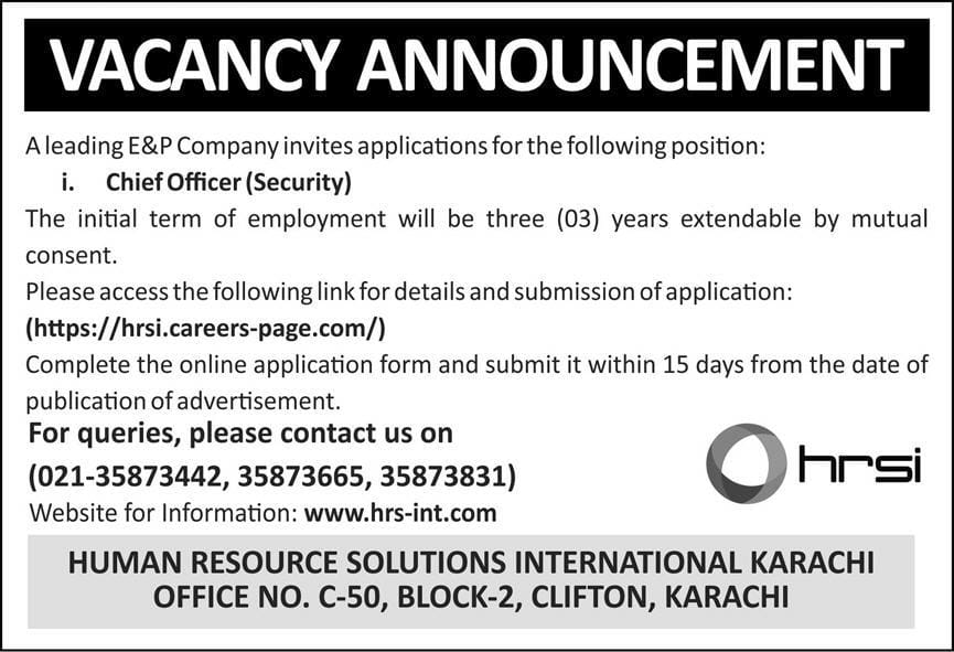 HRSI Jobs 2026