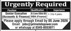 Prime Telepower company Jobs 2026