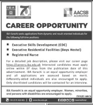 IBA Karachi Jobs 2026