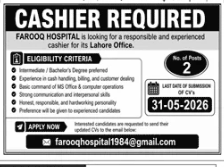 FAROOQ  Hospital  Jobs 2026