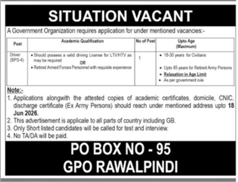 A government organization Jobs 2026