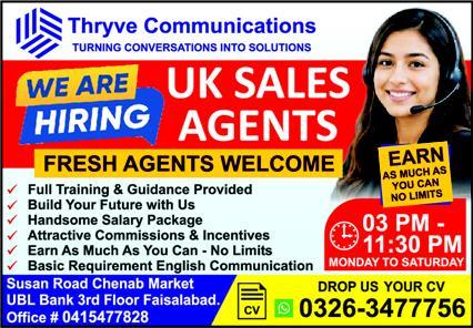 Thryve communication Jobs 2026