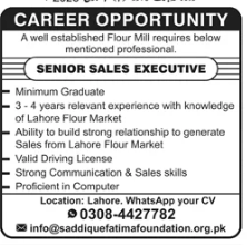 Flour Mill Jobs 2026