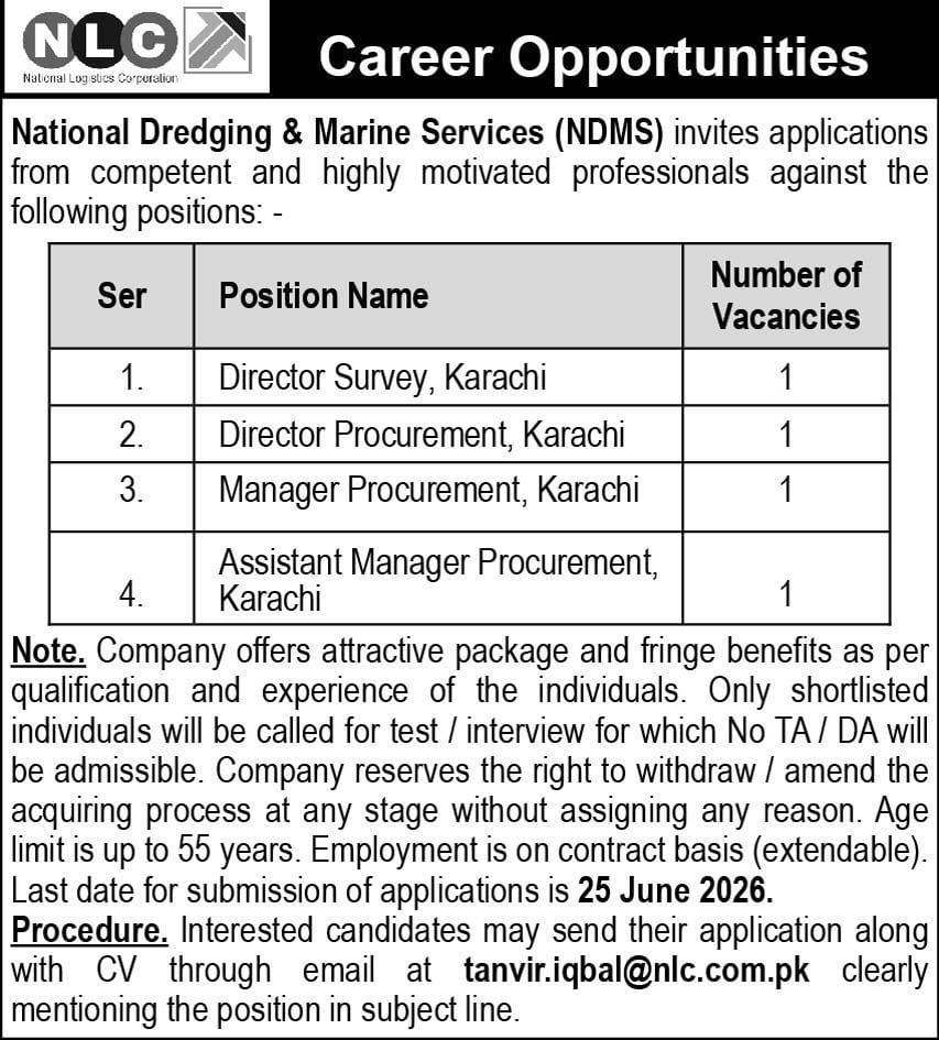 National dredging and Marine services Jobs 2026