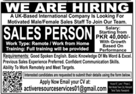 A UK – Based International Company Jobs 2026
