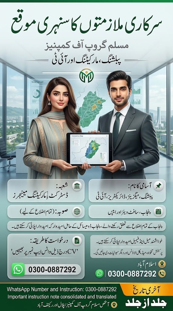 BEST MUSLIM GROIP OF COMPANIES JOBS 2026