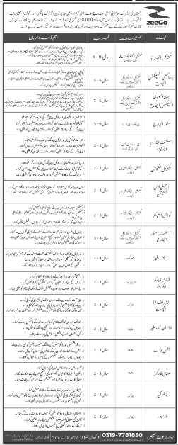 ZEE GO Electric Vehicles Jobs 2026