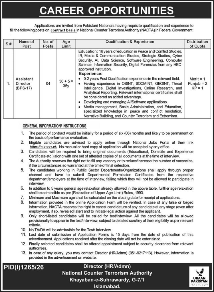 BEST NACTA JOBS 2026