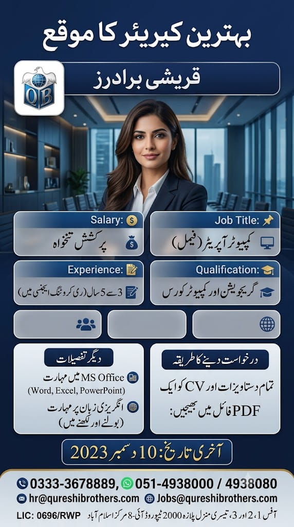 BEST QURESHI BROTHERS JOBS 2026