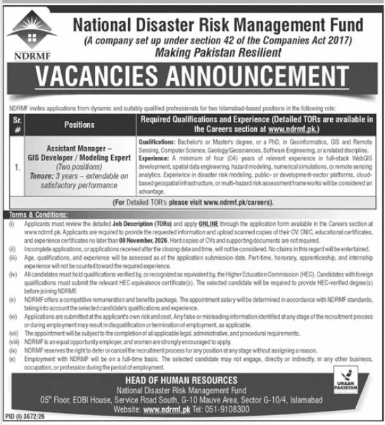 BEST NDRMF JOBS 2026